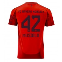 Bayern Munich Jamal Musiala #42 Replica Home Shirt 2024-25 Short Sleeve